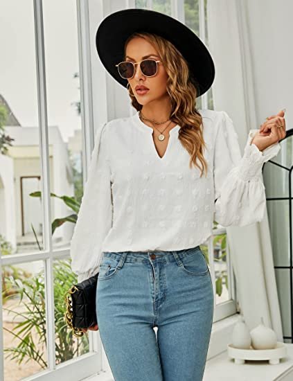 Women's long sleeved tight fitting black shirt